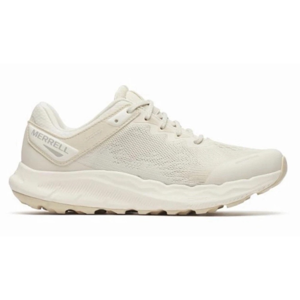 Women's Size 9W Merrell Antora 4 Waterproof Trail Running Shoes Eggshell  NEW